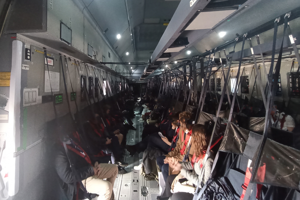 Vol en Airbus A400M de l'Armée de l'Air et de l'Espace