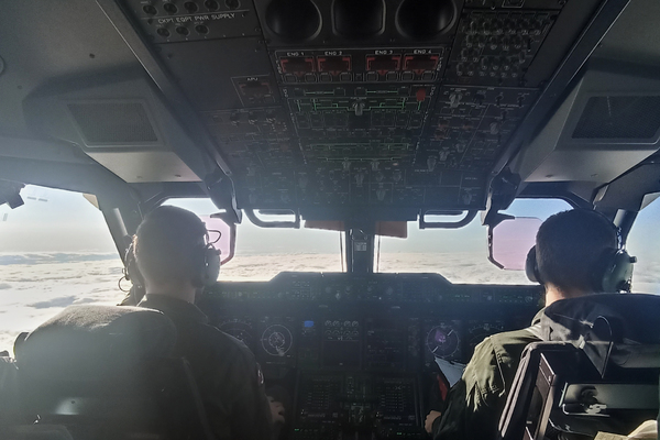 Vol en Airbus A400M de l'Armée de l'Air et de l'Espace