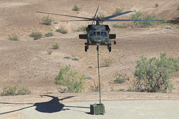 Sikorsky Black Hawk autonome avec système Matrix