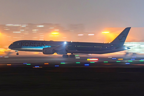 Nouvelle livrée Korean Air Boeing 787