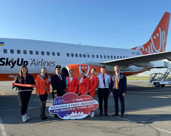 SkyUp Airlines reprend ses opérations à l'aéroport de Beauvais