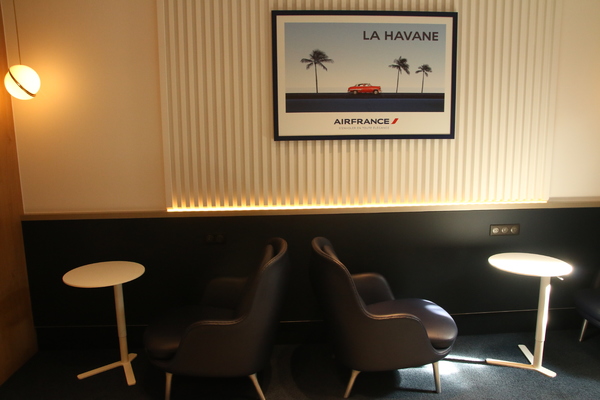Salon Air France du terminal 2E Paris-Charles de Gaulle
