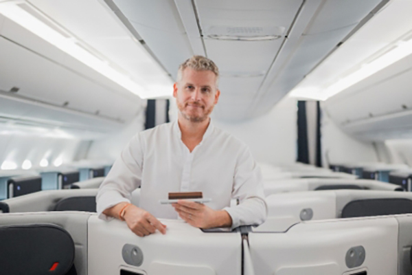 Air France présente de nouvelles pâtisseries signées Yann Couvreur en cabine Business long-courrier