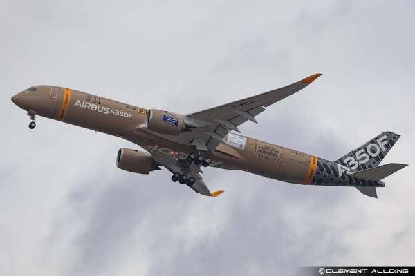 L'Airbus A350F effectue avec succès son premier vol inaugural à Toulouse L'Airbus A350F effectue avec succès son premier vol inaugural à Toulouse