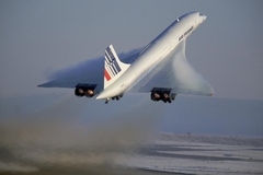 Concorde d'Air France au décollage