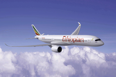 Airbus A350-900 XWB aux couleurs d'Ethiopian Airlines