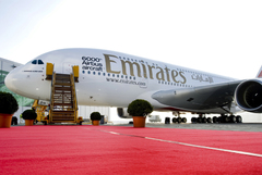 Airbus A380 d'Emirates - le 6000ème Airbus