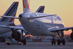 Airbus A319 d'Air France au roulage