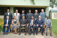 Comite Executif de l'AFRAA au siege de l'association a Nairobi, Kenya - Sont présents: Eng. Hussein Massoud (EgyptAir), Mrs. Siza Mzimela (South African Airways), Mr. Nick Fadugba (AFRAA), Mr. Girma Wake (Ethiopian Airlines), Mr. David Tokoph (Interair SA Comite Executif de l'AFRAA au siege de l'association a Nairobi, Kenya - Sont présents: Eng. Hussein Massoud (EgyptAir), Mrs. Siza Mzimela (South African Airways), Mr. Nick Fadugba (AFRAA), Mr. Girma Wake (Ethiopian Airlines), Mr. David Tokoph (Interair SA