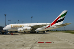 AIrbus A380 d'Emirates à Toulouse
