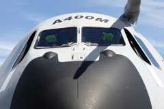 Airbus A400M à Farnborough