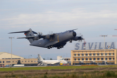 4e Airbus A400M à Séville