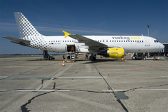 Airbus A320 de Vueling à Bordeaux