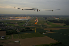 Solar Impulse arrive à Bruxelles