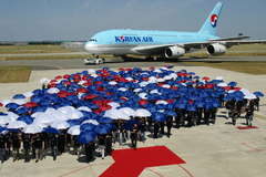 Livraison du premier A380 à Korean Air