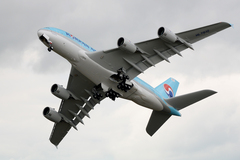 L'A380 Korean Air au Bourget 2011