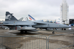 Le SAAB Gripen au Bourget 2011