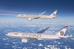 Boeing 787-900 et 777 freighter Etihad