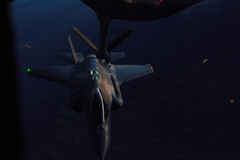 Lockheed Martin F-35 et KC-135 US AIR FORCE