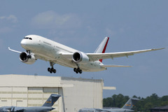 Boeing 787-8 à Charleston, Caroline du Sud