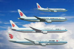 Boeing 737, 777, 747 Air China