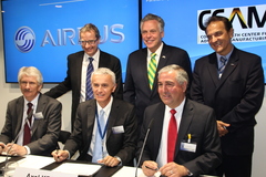 Farnborough 2014 Airbus et CCAM