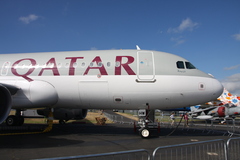 Airbus A320 sharklet Qatar Airways