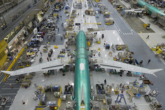 Assemblage premier Boeing 737 MAX