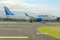 Bombardier CS300 Air Baltic