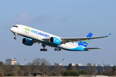 Vol inaugural Airbus A350 Air Caraïbes