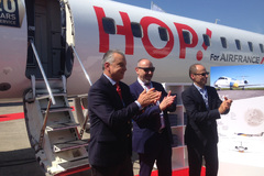 cérémonie Hop! Embraer Le Bourget