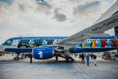 Airbus A320 Brussels Airlines Aerosmurf 