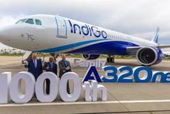 1000e Airbus A320neo Indigo