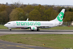 Boeing 737 Transavia à Nantes Atlantique