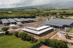 Parking de l'aéroport Roland Garros La Réunion