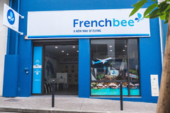 Point de vente French bee à Saint Pierre de la Réunion