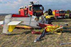 Accident d'un Skyranger à Aix-Les Milles