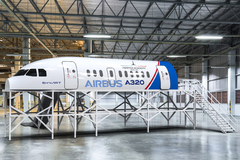 Simulateur Airbus A320 Skyart pour l'école Mermoz Academy