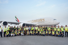 Un premier A380 Emirates entre dans une phase de modernisation et de rénovation complète de ses cabines