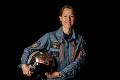La lieutenant-colonel (Air et Espace) Sophie Adenot nouvelle astronaute française	