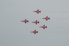 70 ans de la Patrouille de France : Démonstration de la Patrouille Suisse à Salon-de-Provence 70 ans de la Patrouille de France : Démonstration de la Patrouille Suisse à Salon-de-Provence