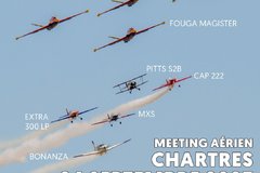 Affiche Meeting aérien de Chartres 2023