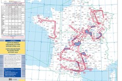 Carte du Réseau à Très Basse Altitude (RTBA)