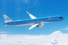 KLM dévoile la livrée de son futur Airbus A321neo