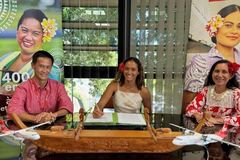 Vahine Fierro surfeuse polynésienne