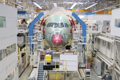 Chaîne d'assemblage Airbus A350