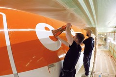 easyJet expérimente une nouvelle peinture pour ses avions