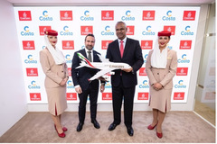 Emirates et Costa Croisières prolongent leur partenariat stratégique jusqu'en 2027