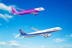 Airbus A320neo ANA et Peach
