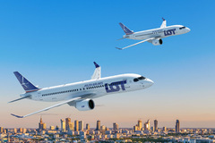 Airbus A220 Lot Polish Airlines